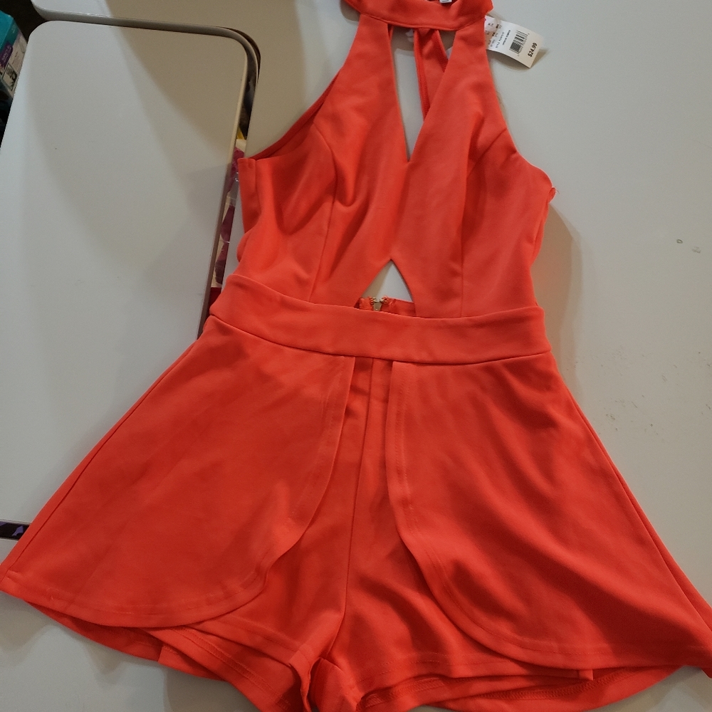 3/$30 Madrag open back romper